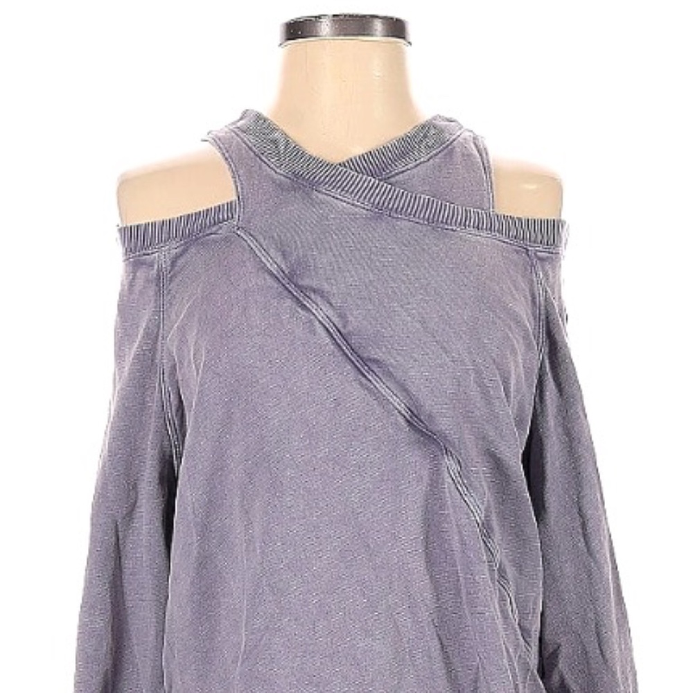 Anthropologie PILCRO Size S Pullover Sweater - Long Sleeve Sweatshirt - Purple